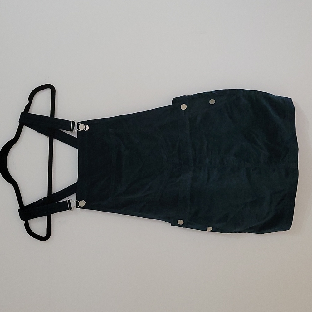 UO NEVER WORN Overall suede skirt